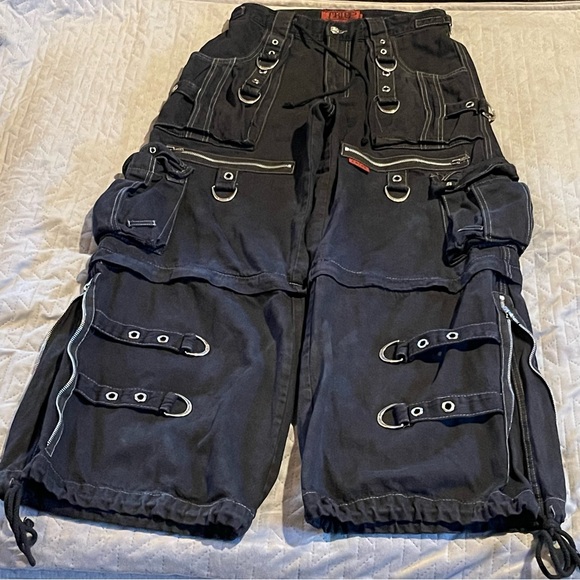Tripp NYC convertible pants mens size small 31x31 pre-owned condition black - Picture 1 of 16